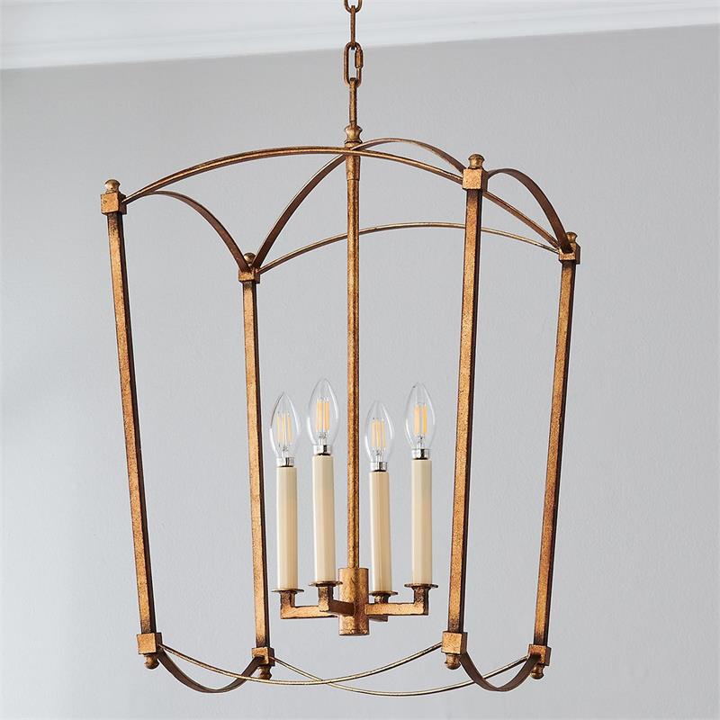 Xenuvyu moderne minimalistisk industriel pendellampe i sort metal og lanterne