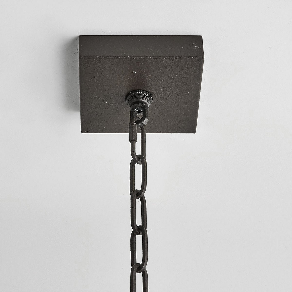 Xenuvyu moderne minimalistisk industriel pendellampe i sort metal og lanterne
