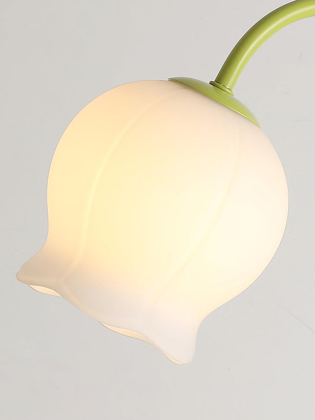 Lilic orkidé-golvlampa