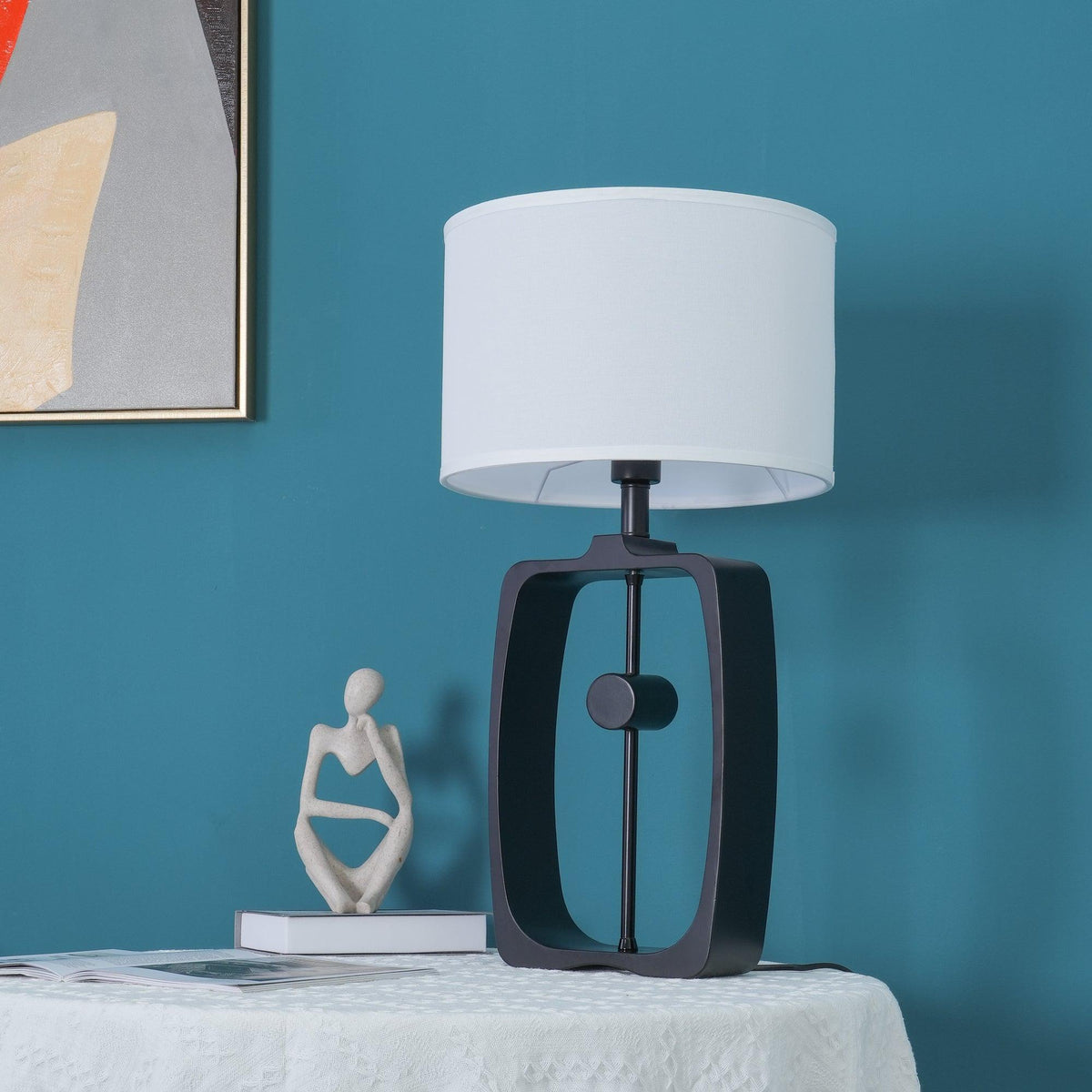 Frank moderne bordlampe