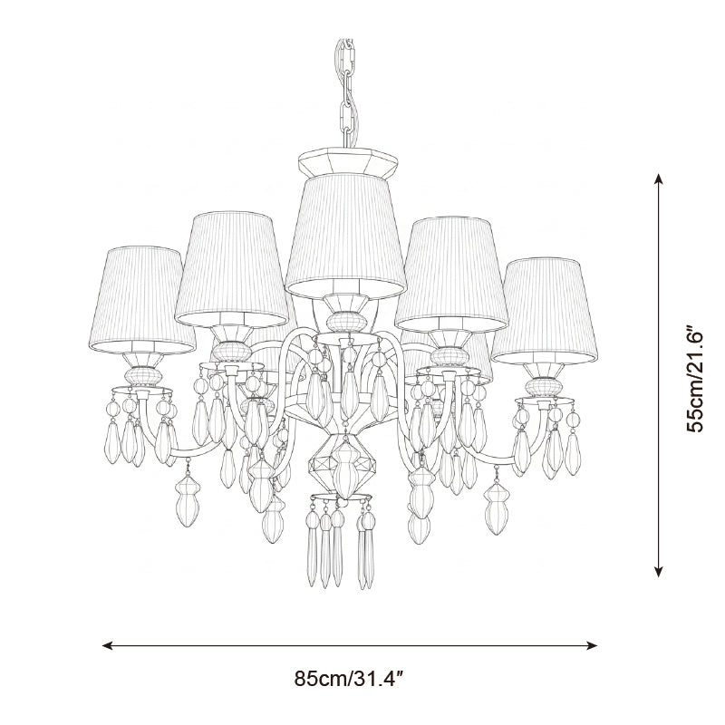 Candeeiro de lustre Lioreleon
