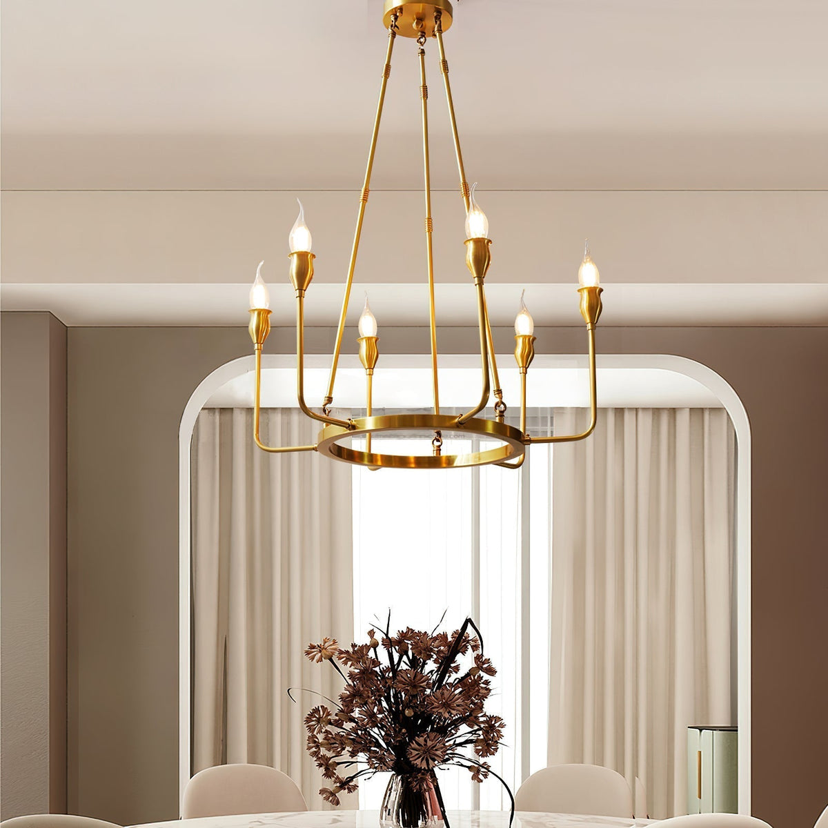 Candelabro de velas Mirerine