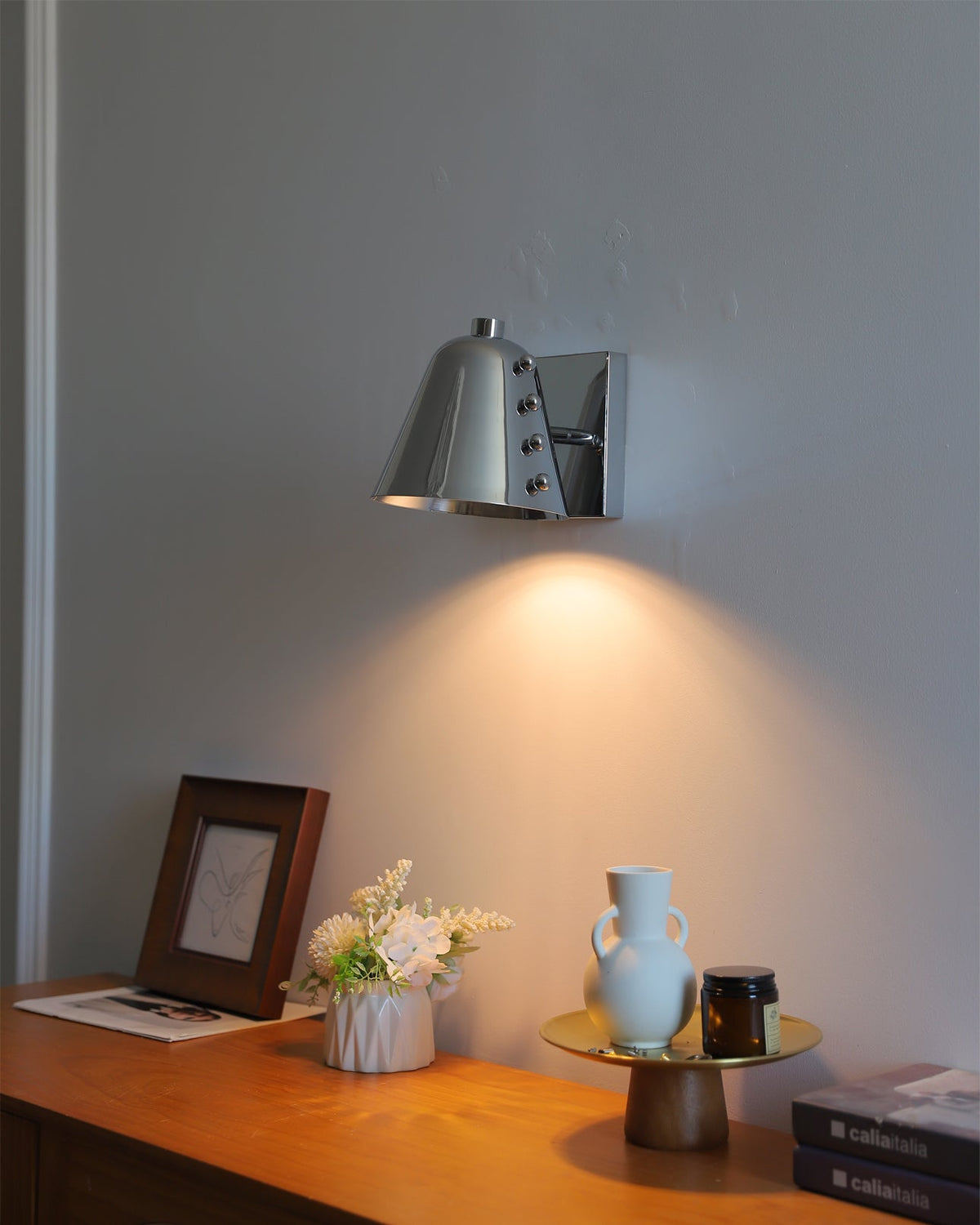 Specialdesignet væglampe