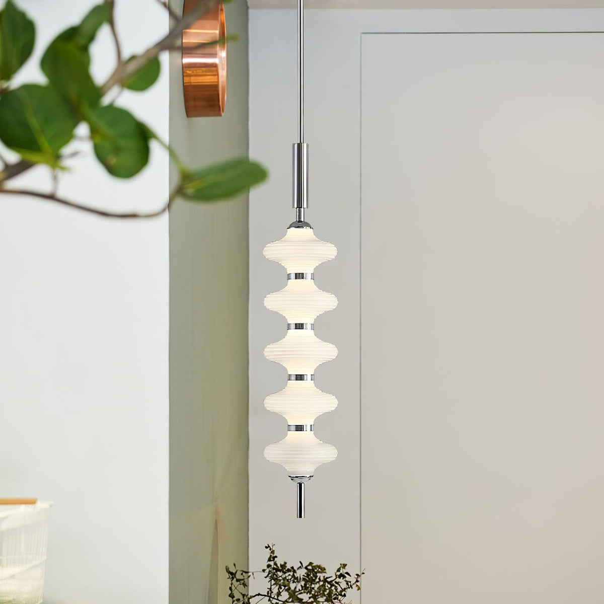 Vesperare pendellampa i glas
