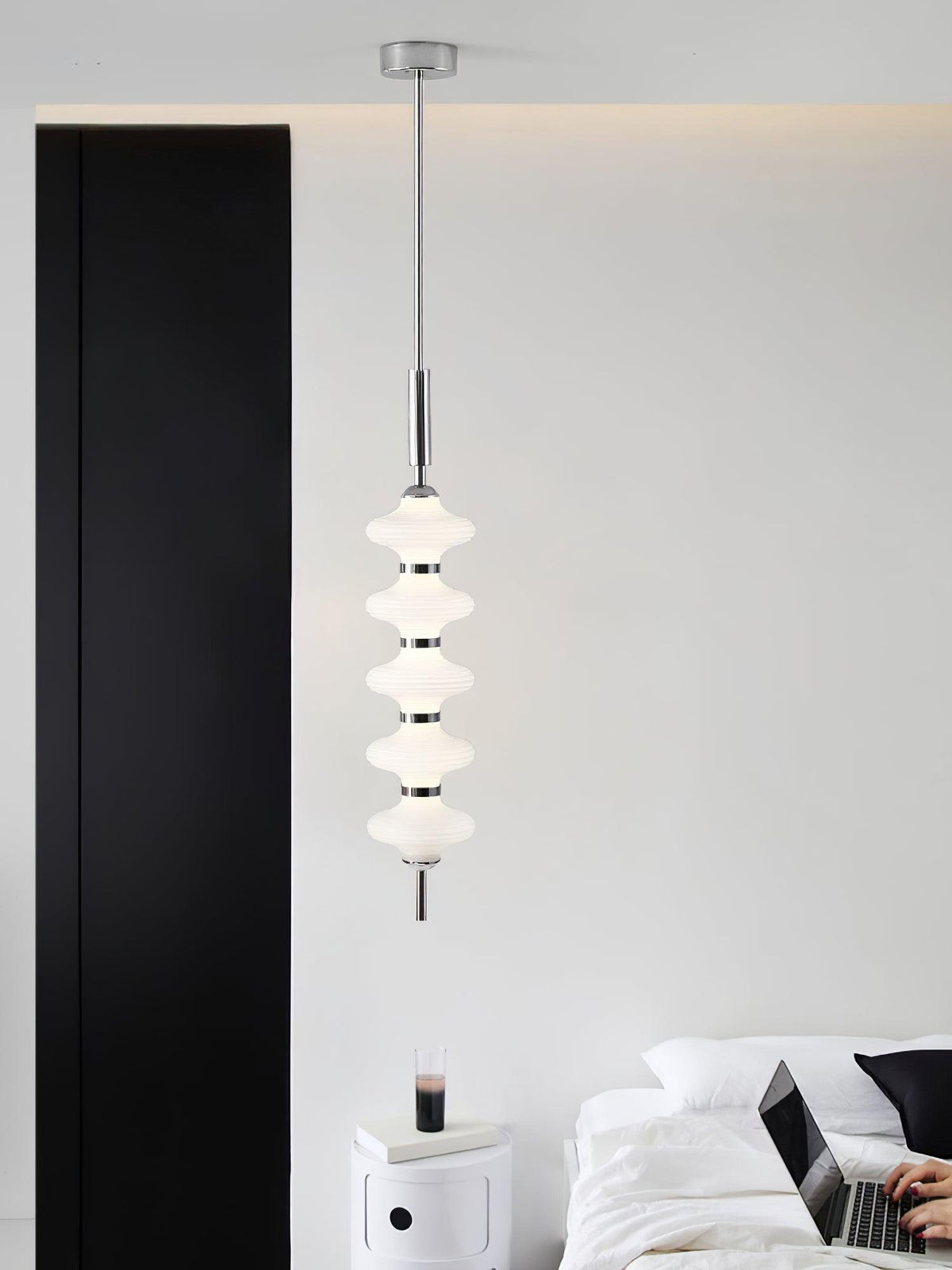 Vesperare pendellampa i glas