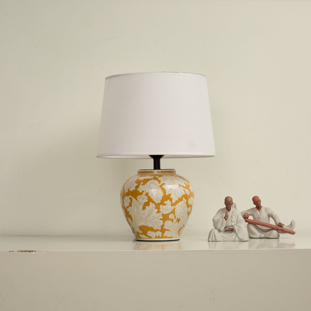 Ceriseria Blazing Blossom-keramikbordlampe
