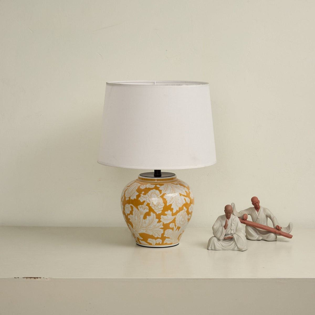 Ceriseria Blazing Blossom-keramikbordlampe