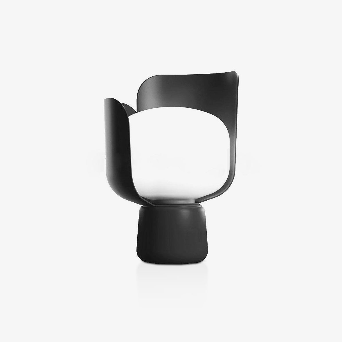 Zuri minimalistisk bordslampa i plast