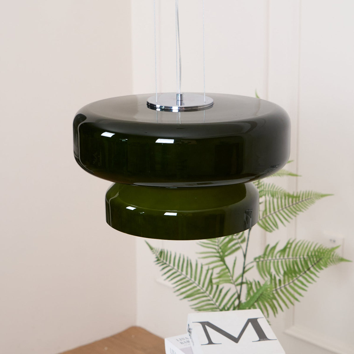 Zerithce moderne minimalistisk pendellampe i glas
