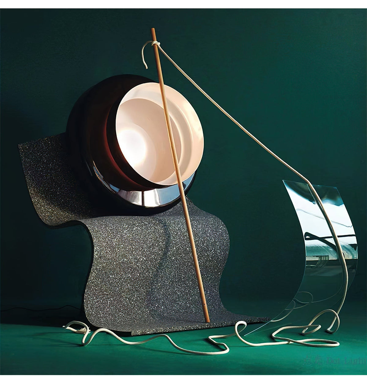 Zerithce moderne minimalistisk pendellampe i glas