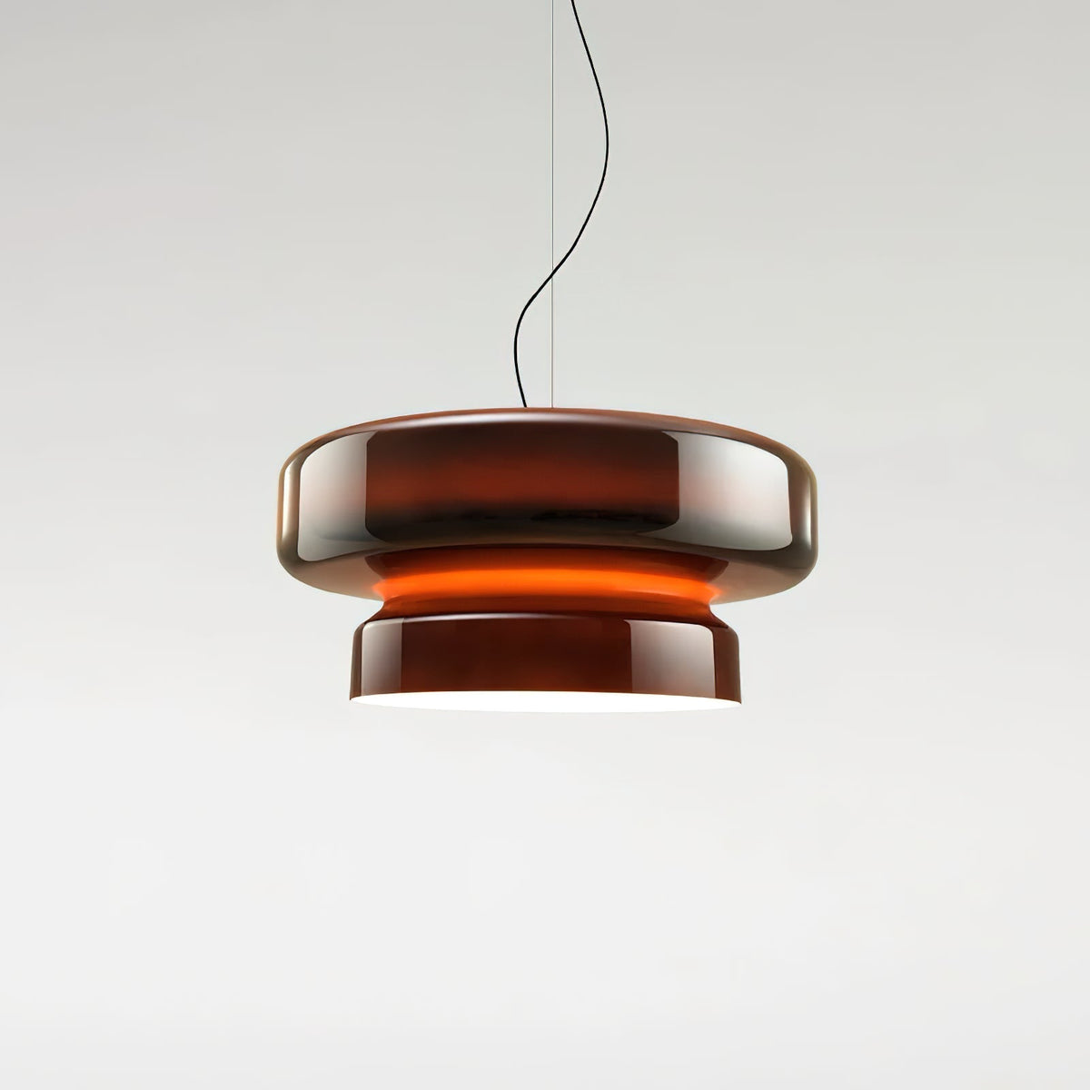 Zerithce moderne minimalistisk pendellampe i glas