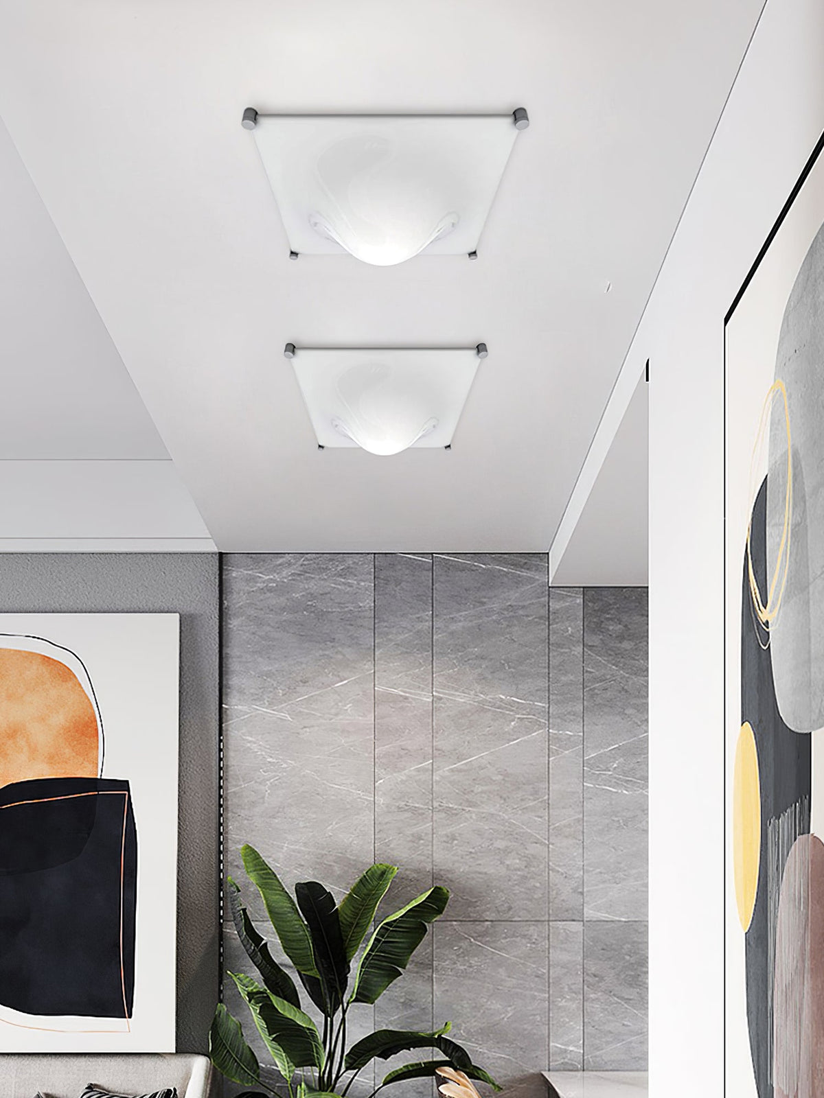 Sytheen loftslampe med individuel kreativitet
