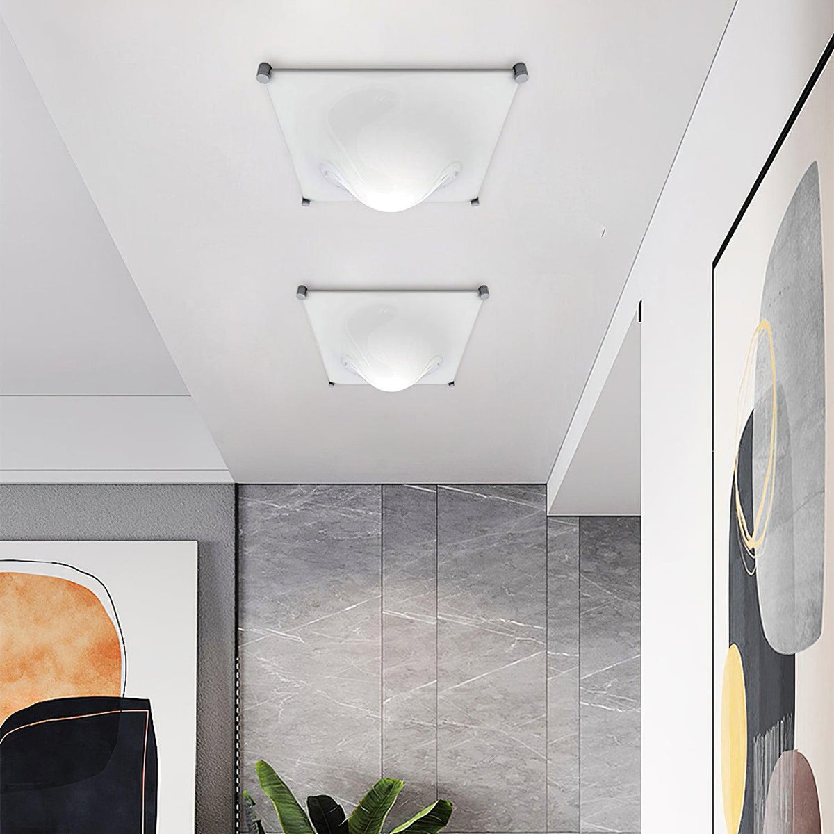 Sytheen loftslampe med individuel kreativitet