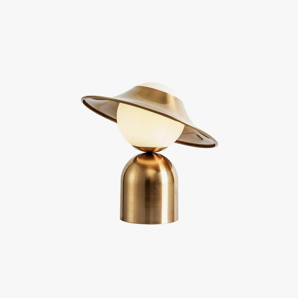 Italon luksuriøs bordlampe i messing