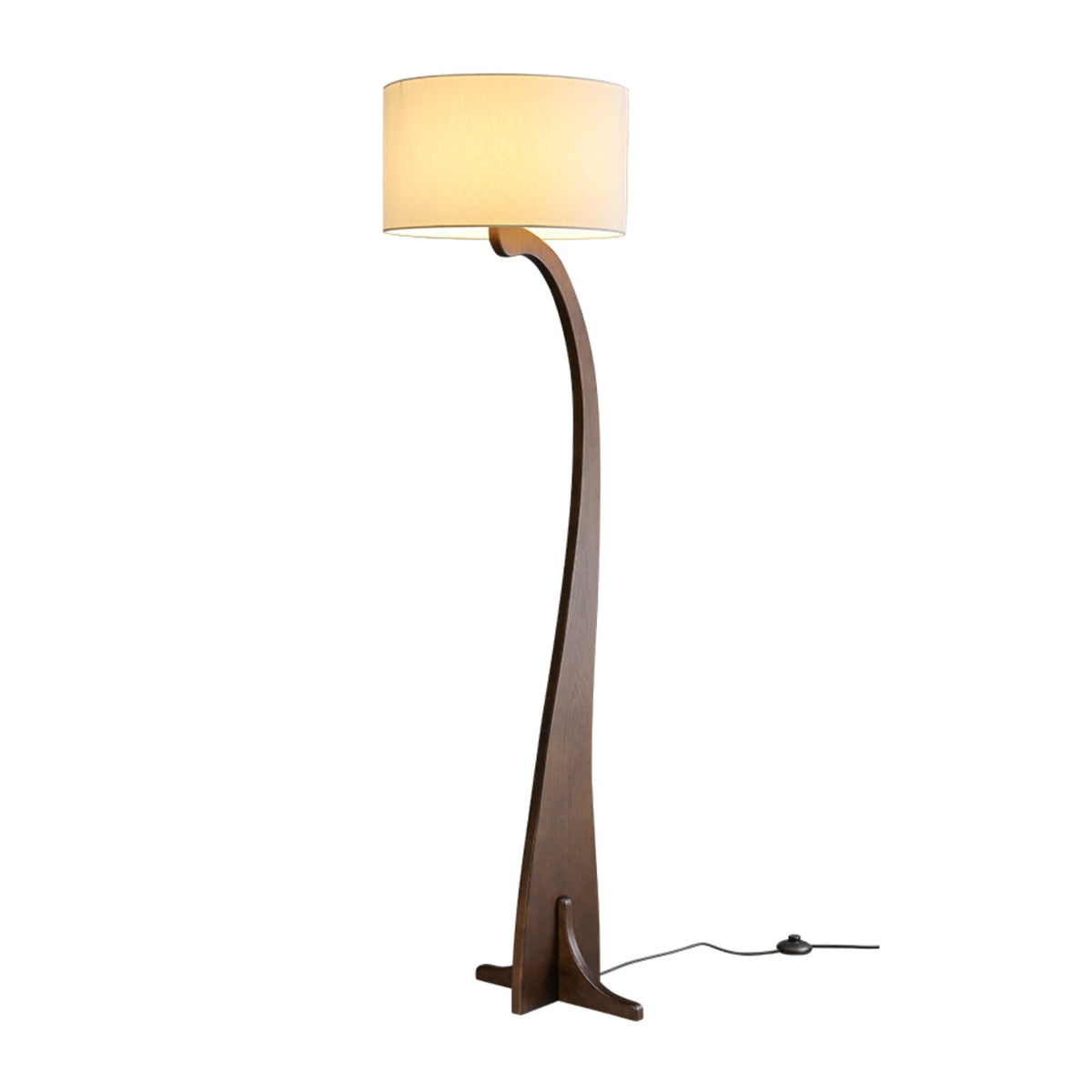 Viraineria nordisk buet gulvlampe