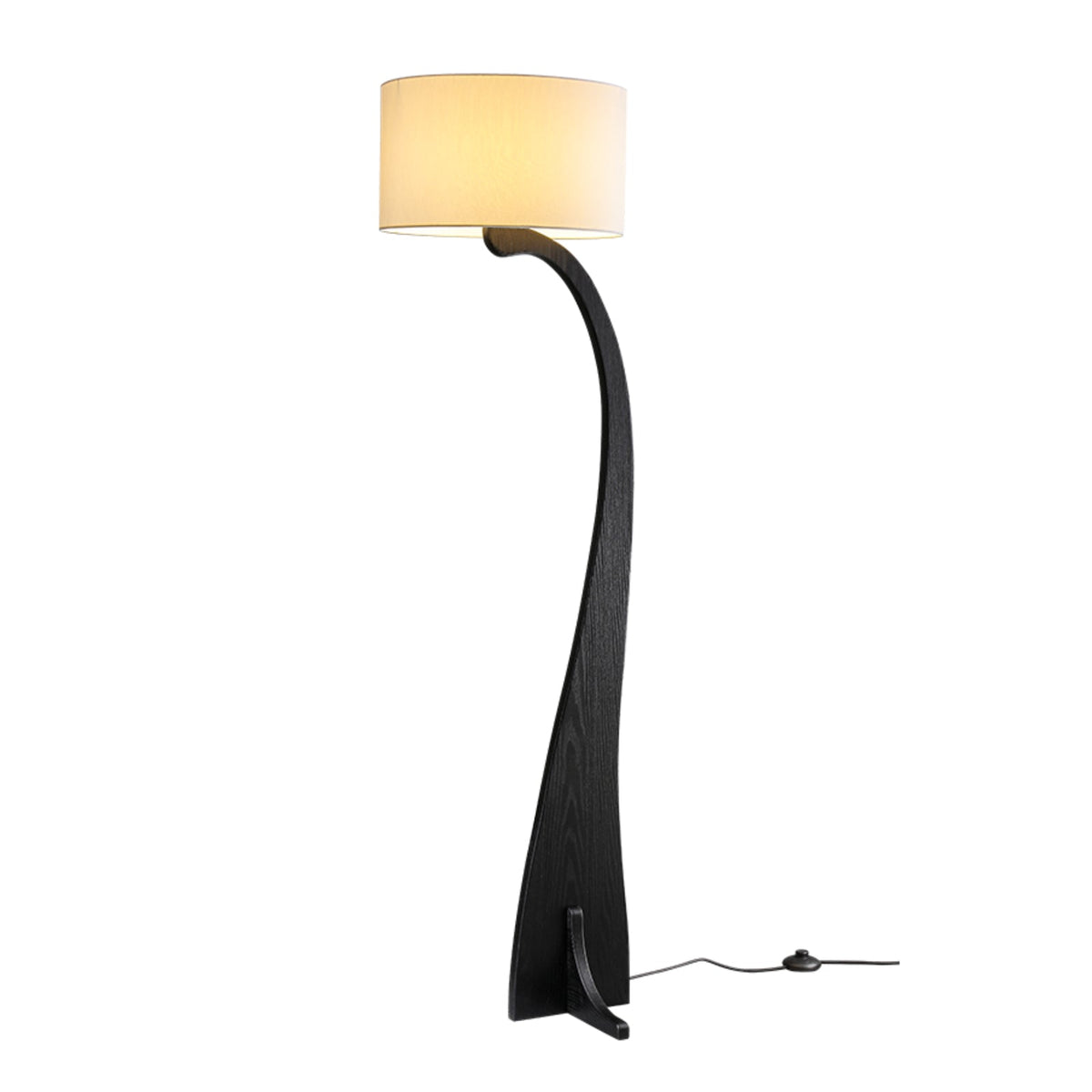 Viraineria nordisk buet gulvlampe