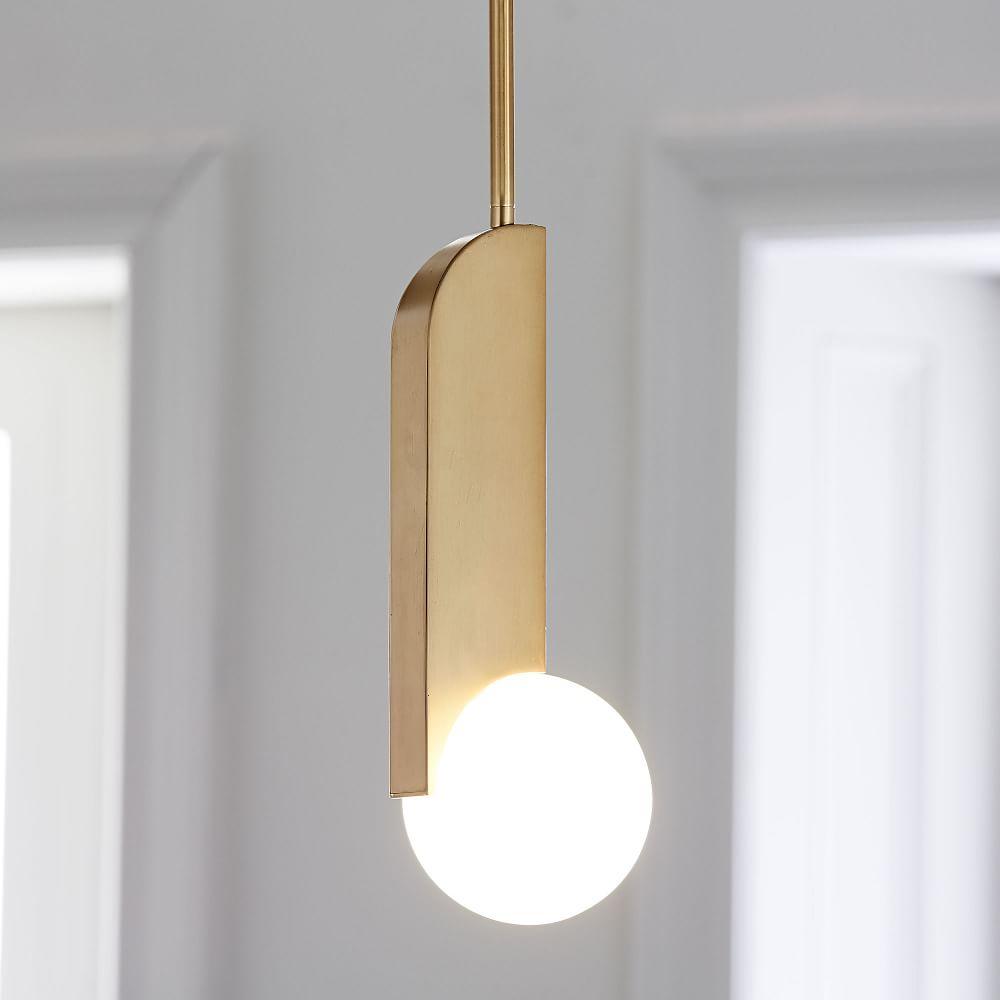 Eirelelia elegant pendellampe i glas