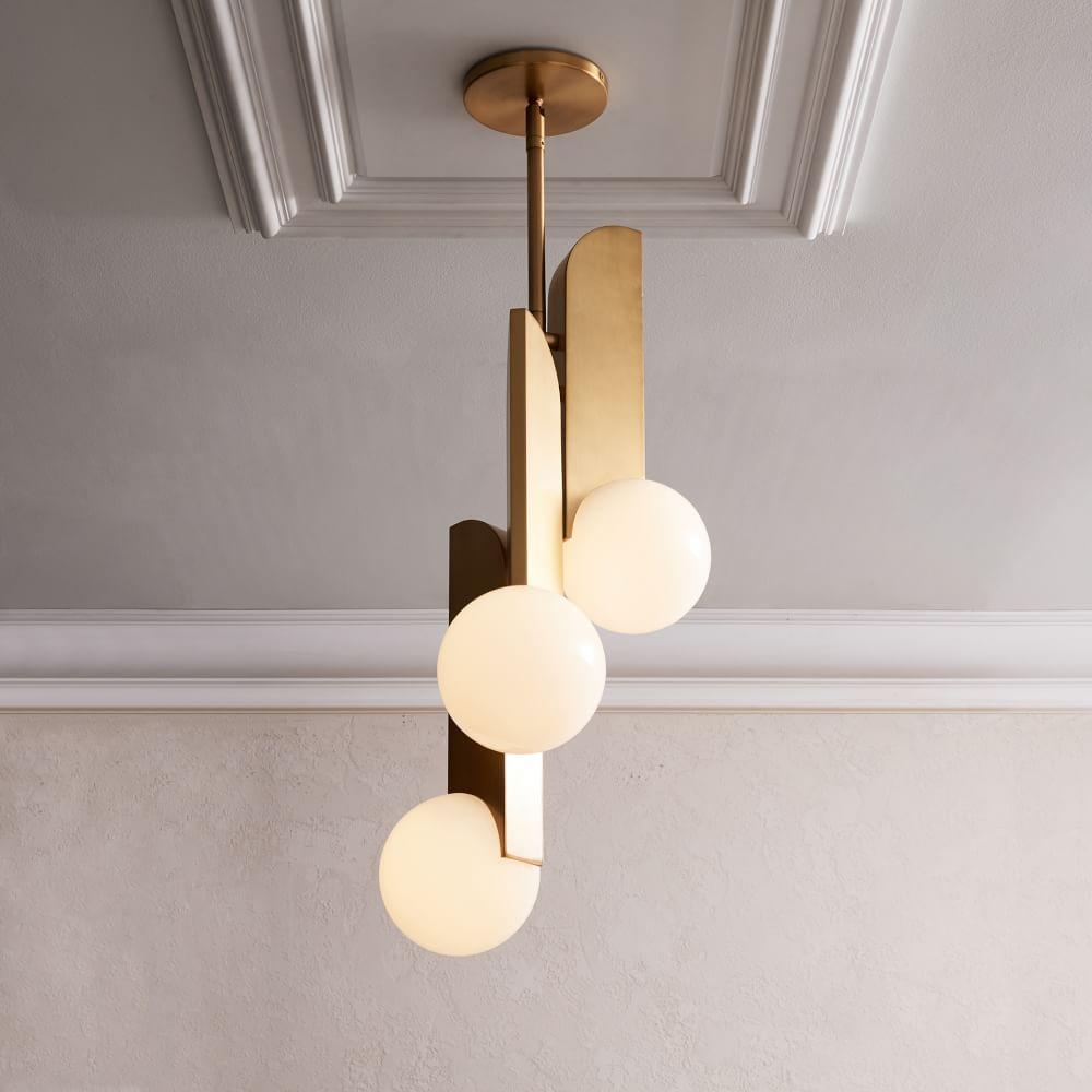 Eirelelia elegant pendellampe i glas
