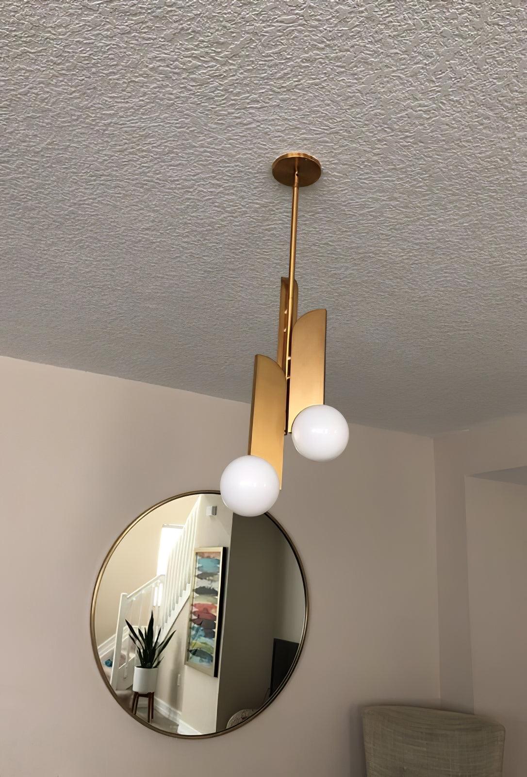 Eirelelia elegant pendellampe i glas