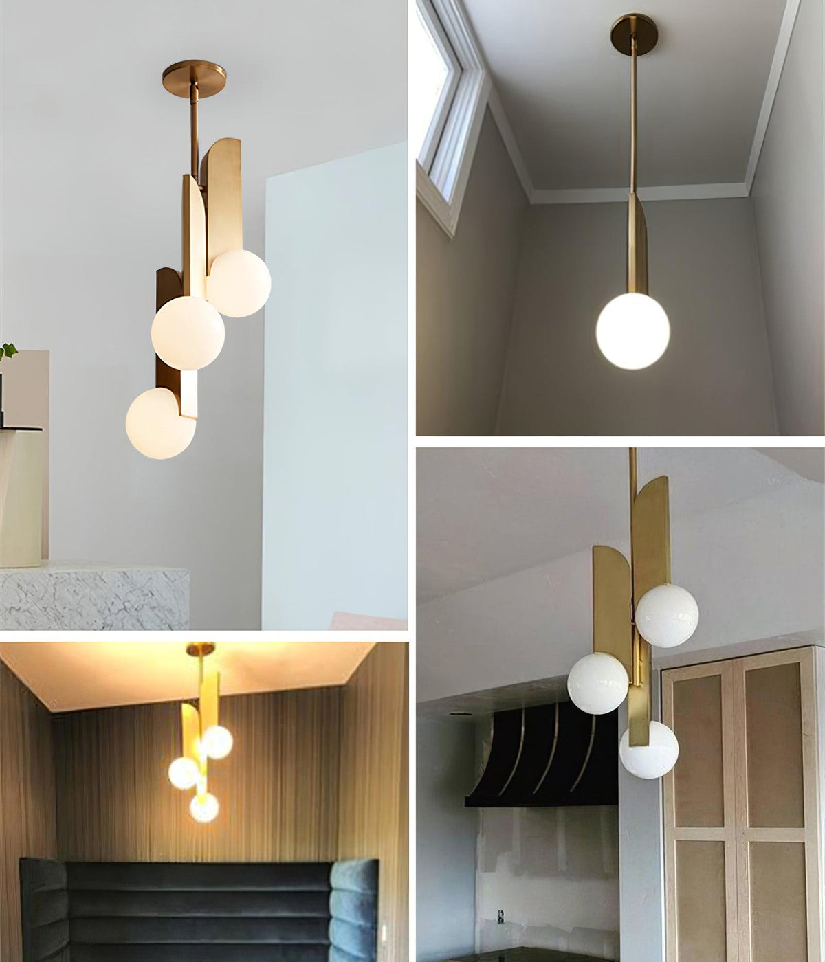 Eirelelia elegant pendellampe i glas