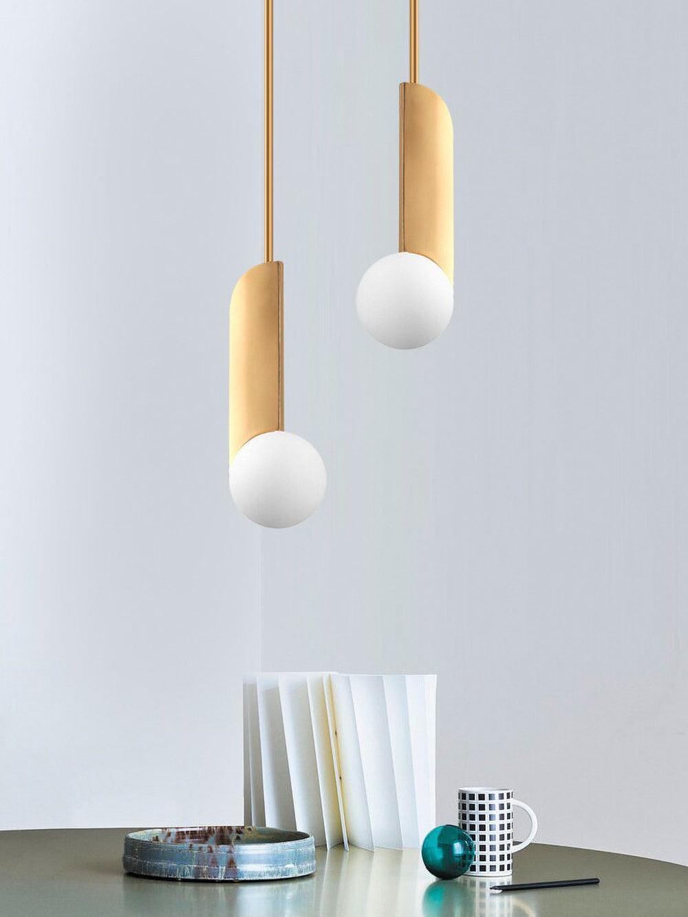 Eirelelia elegant pendellampe i glas
