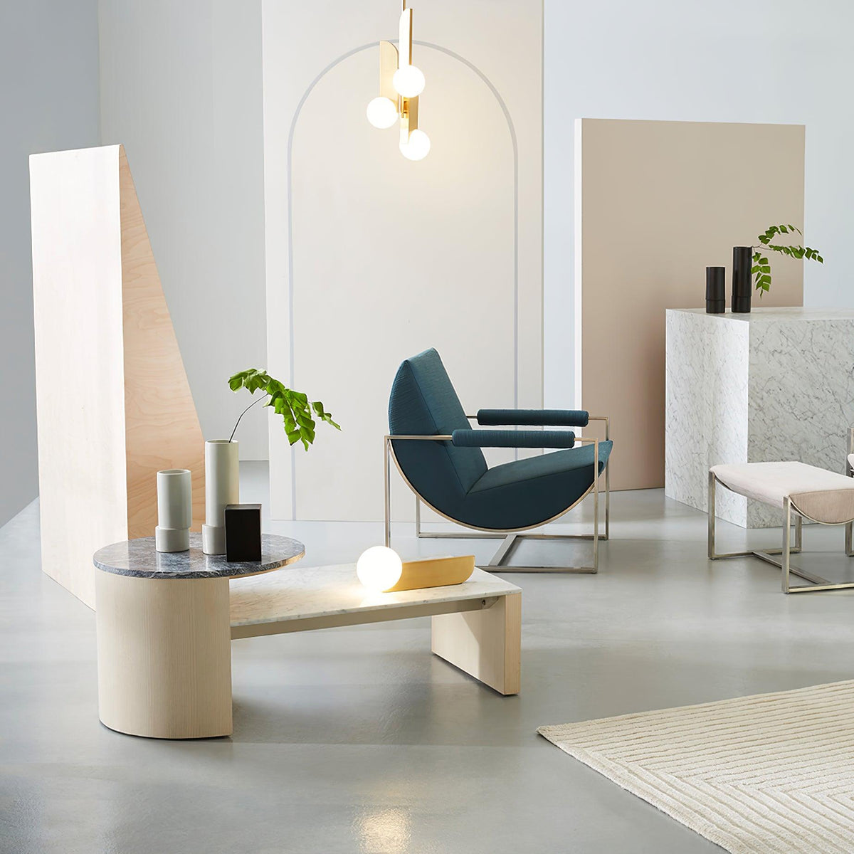 Eirelelia elegant pendellampe i glas
