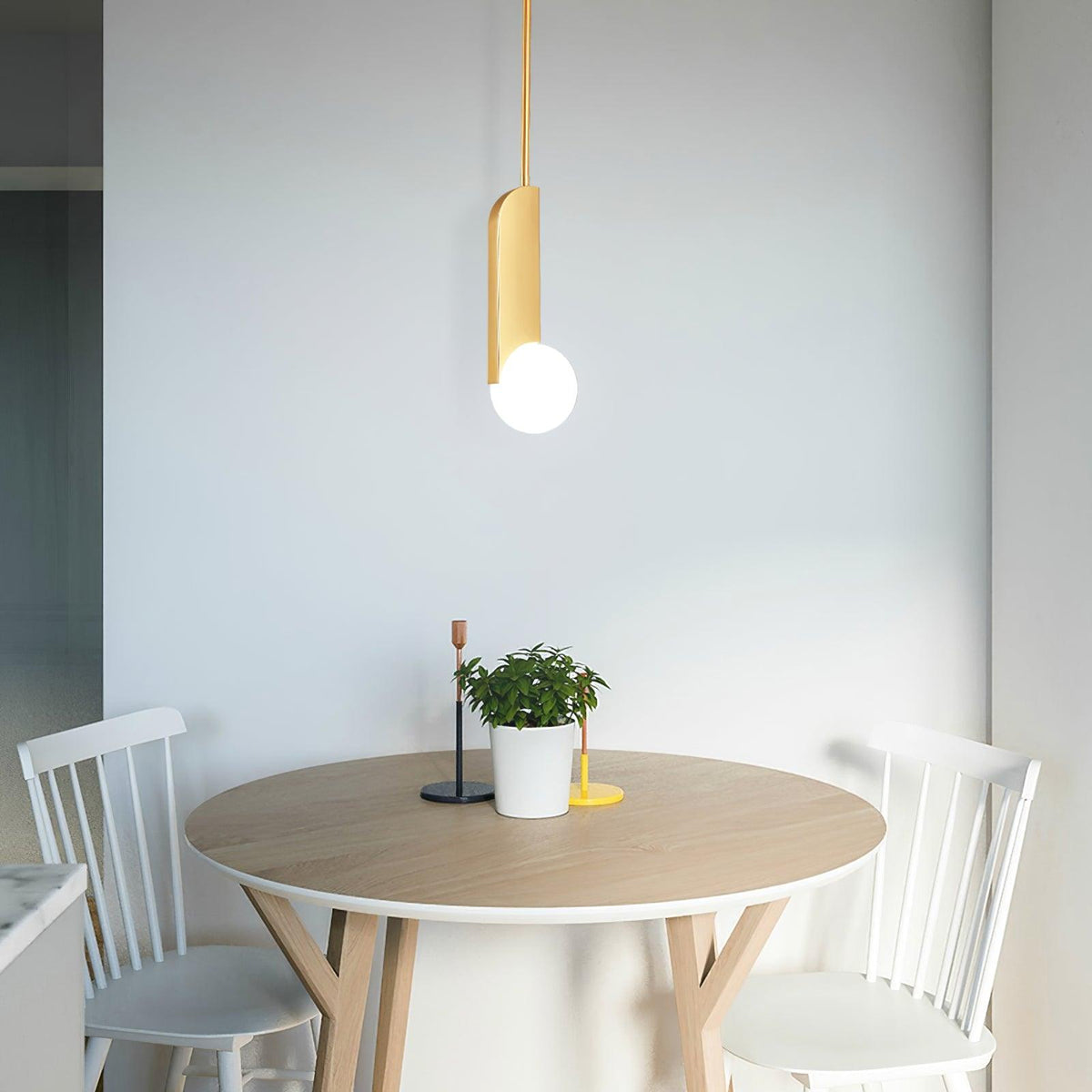Eirelelia elegant pendellampe i glas