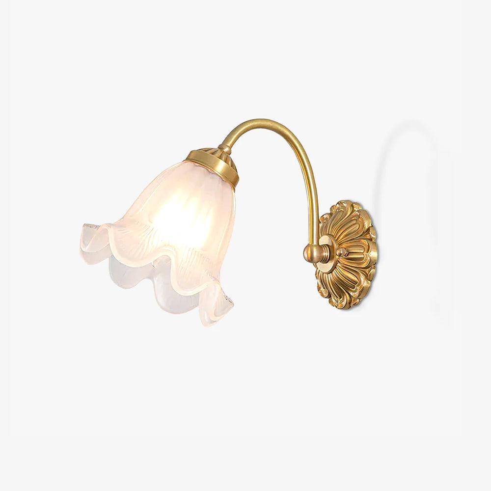 Celereria vintagevæglampe i glas