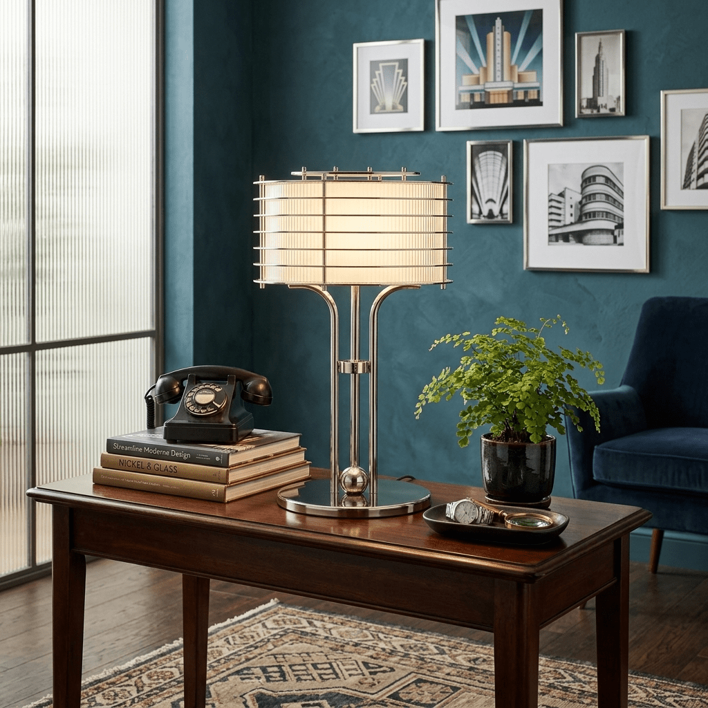 Candeeiro de mesa de estrutura linear Maxence Bravon
