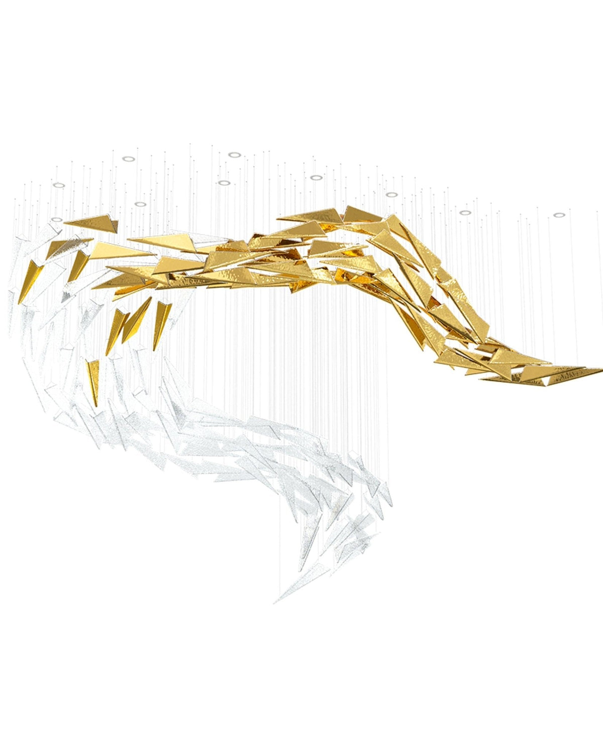 Nyvelle-nestemäinen kattokruunu