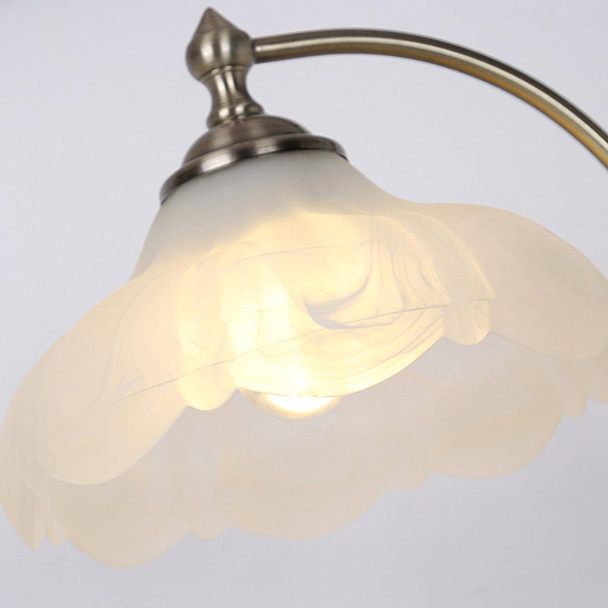 Velivise retro bordslampa i form av en blomma