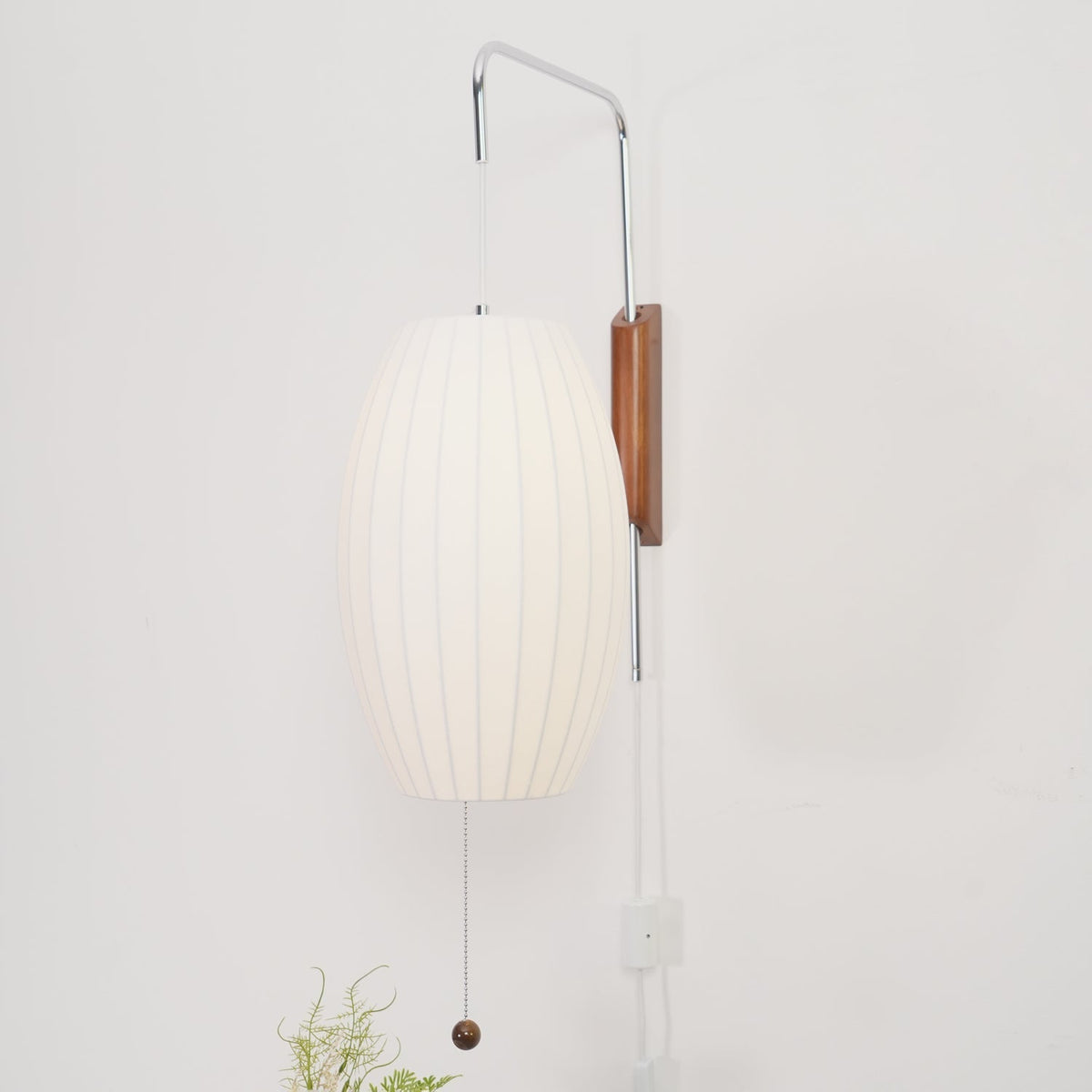 Aldinira Wall Sconce Walnut Ball