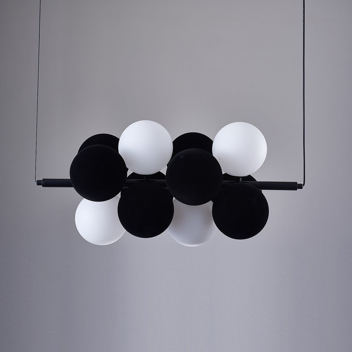 Blanor industriel kunstnerisk pendellampe