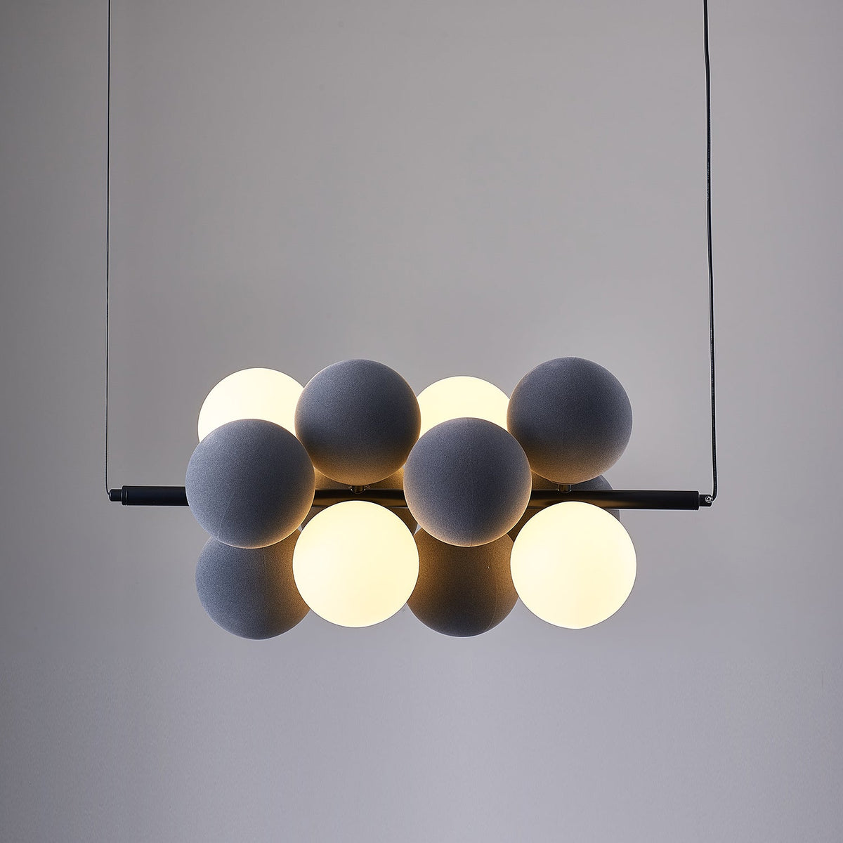 Blanor industriel kunstnerisk pendellampe
