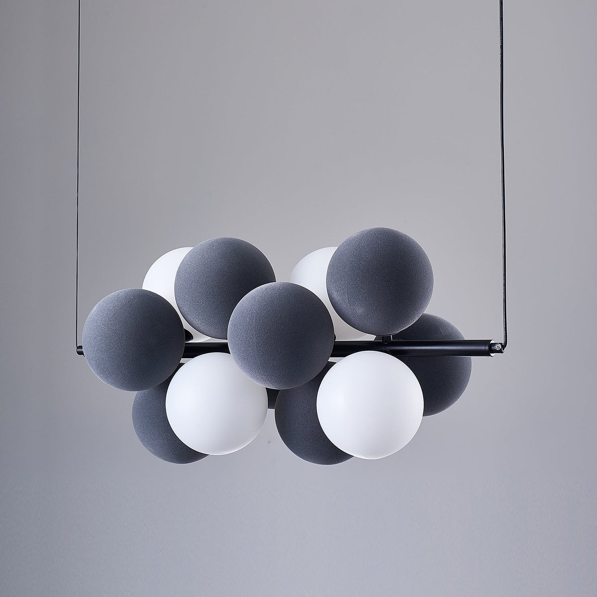 Blanor industriel kunstnerisk pendellampe