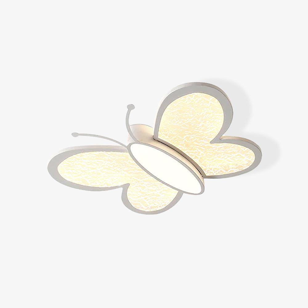 Dael nordisk kunstnerisk sommerfugleloftlampe