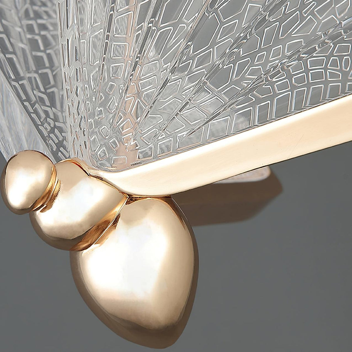 Luz pendente moderna Elaaneria em forma de borboleta