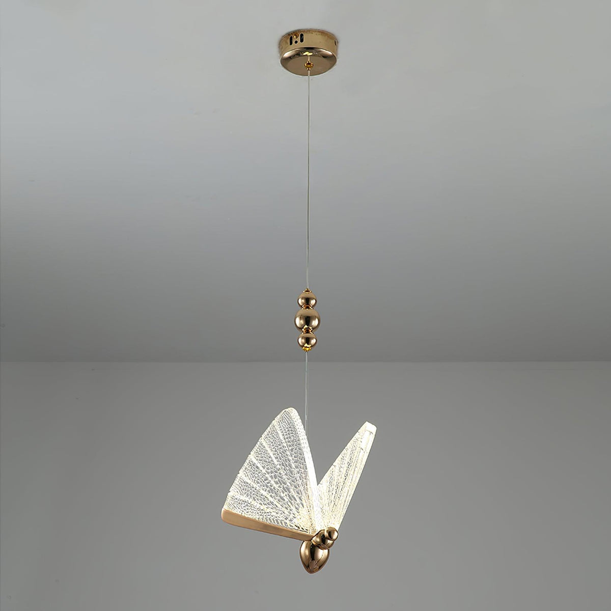 Luz pendente moderna Elaaneria em forma de borboleta