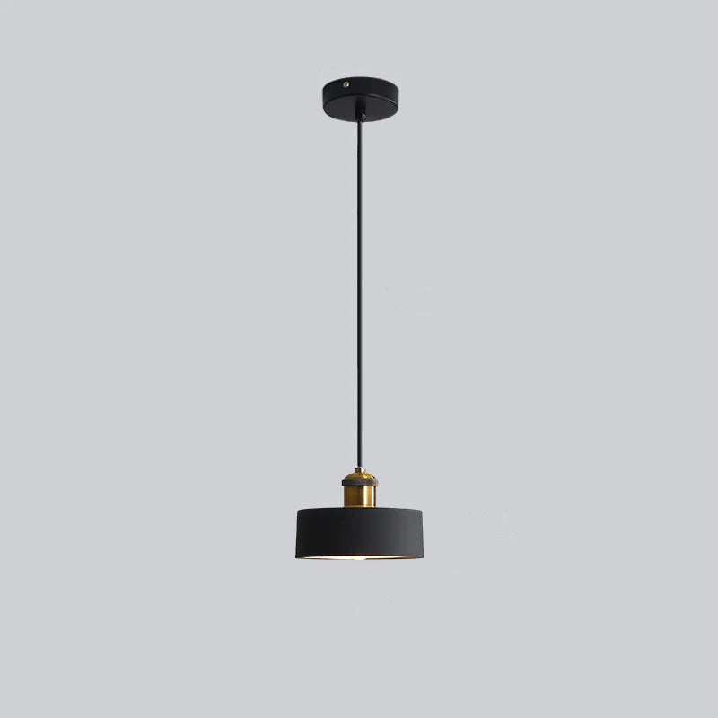 Candeeiro suspenso Aria minimalista art déco, monocromático