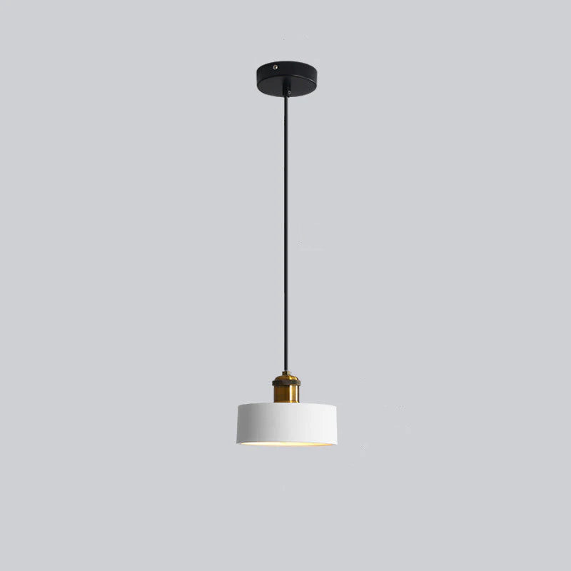 Candeeiro suspenso Aria minimalista art déco, monocromático