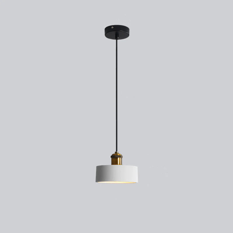 Candeeiro suspenso Aria minimalista art déco, monocromático