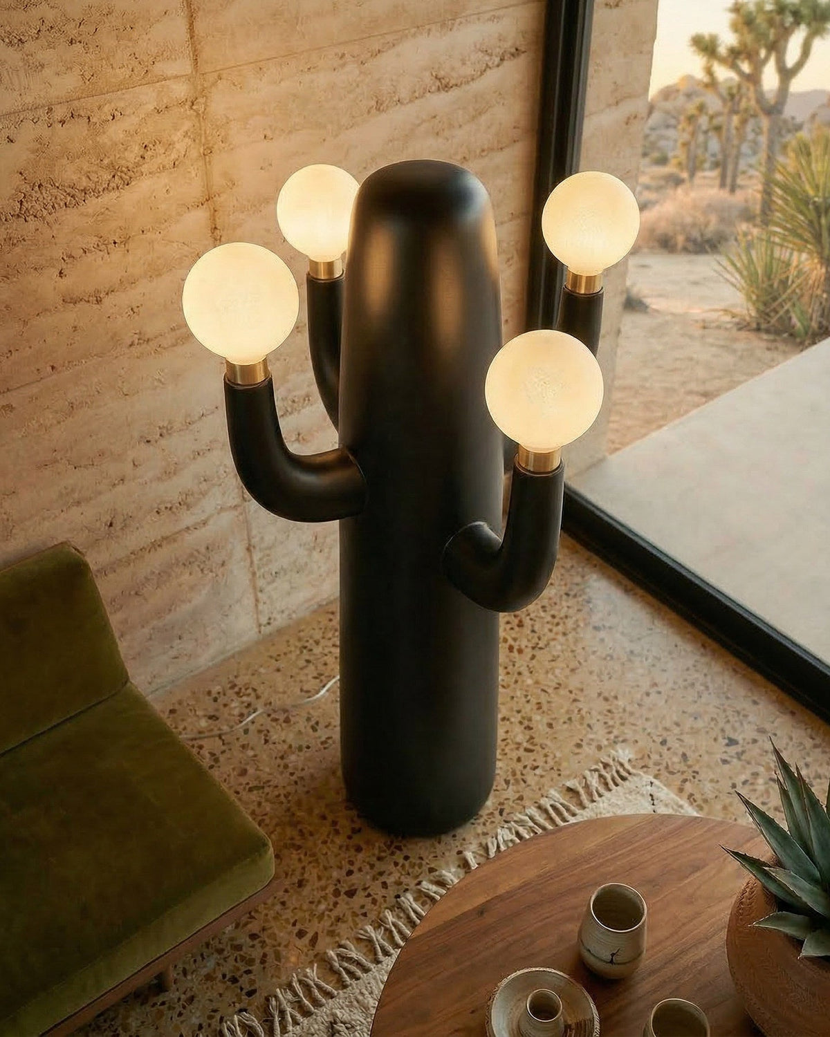 Elma-gulvlampe