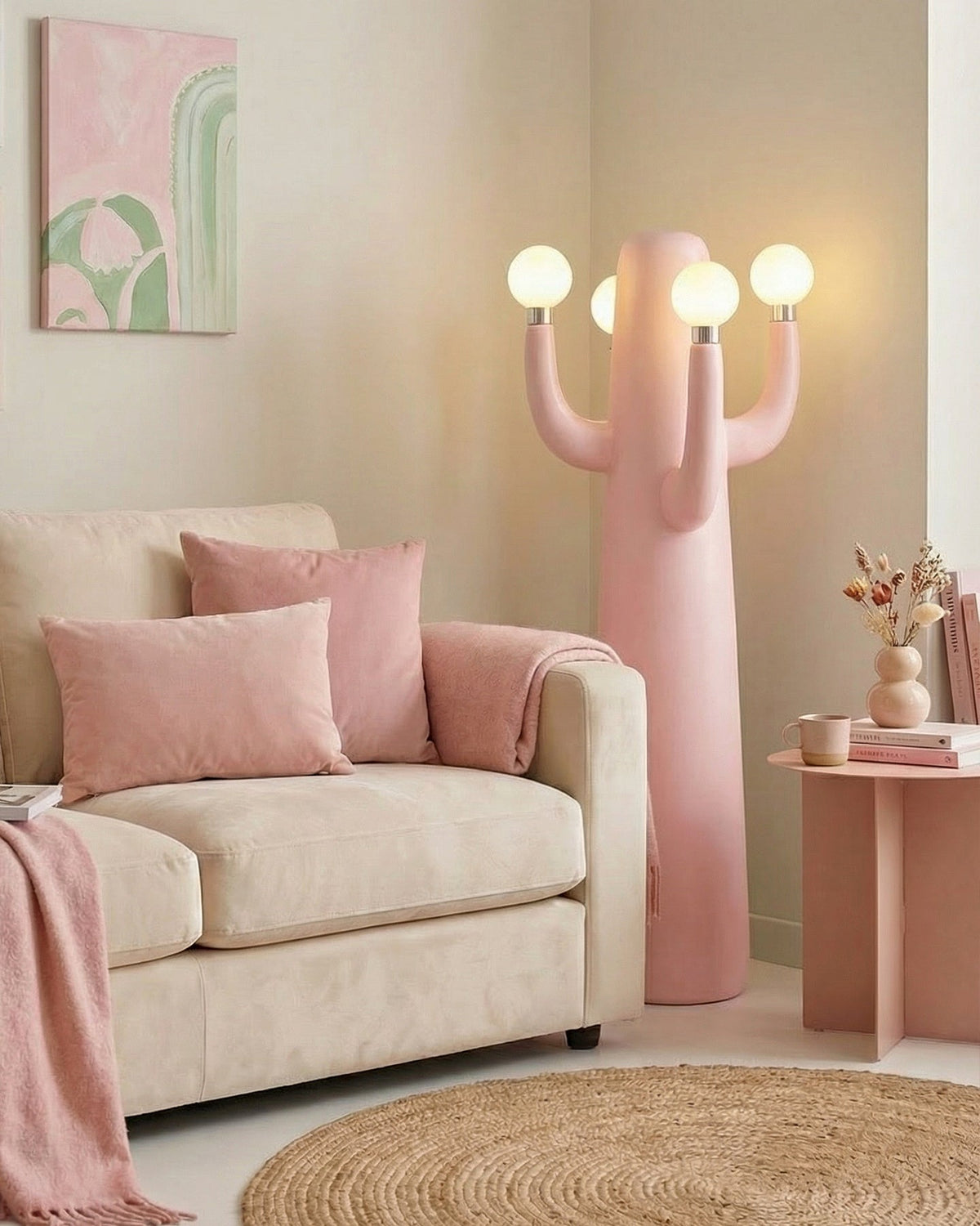 Elma-gulvlampe