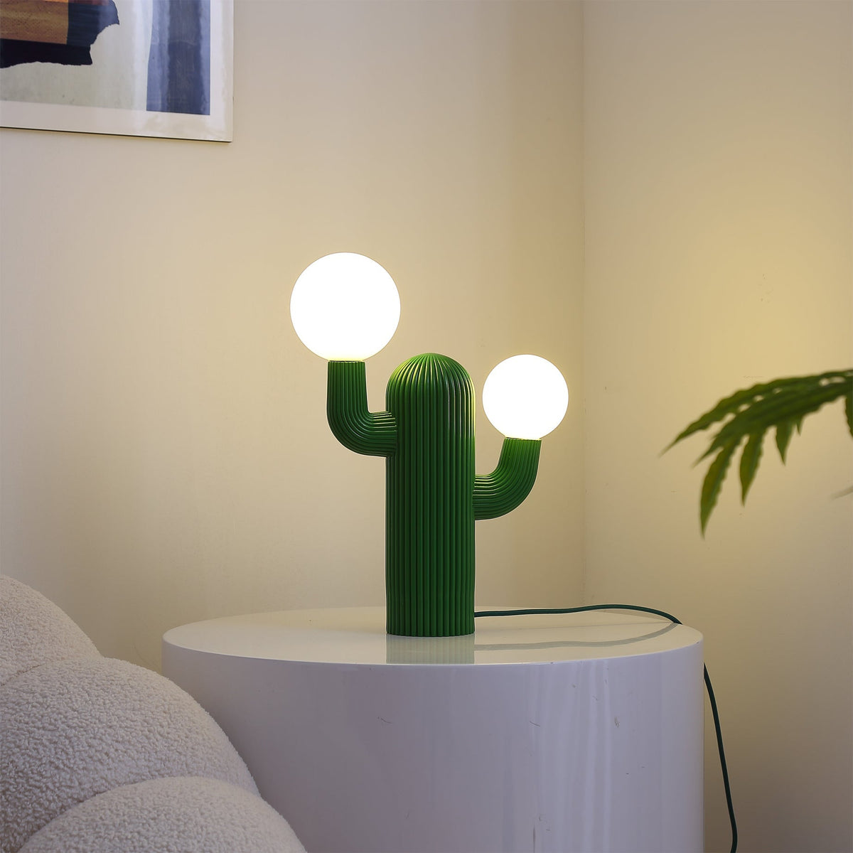 Sage-bordlampe