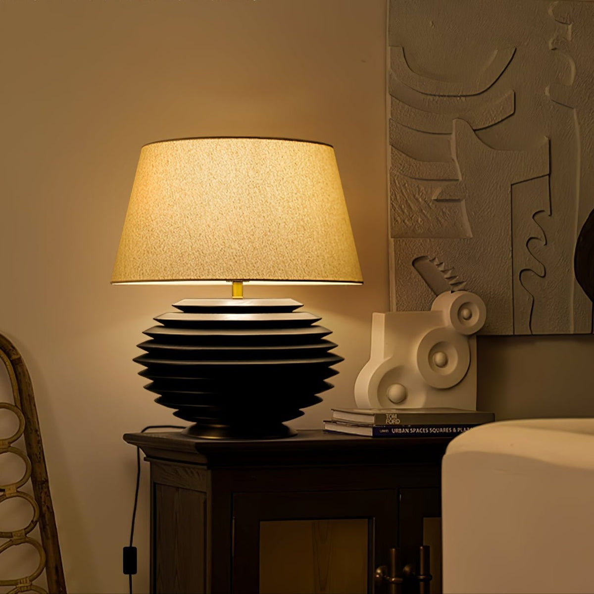 Abby moderne bordlampe