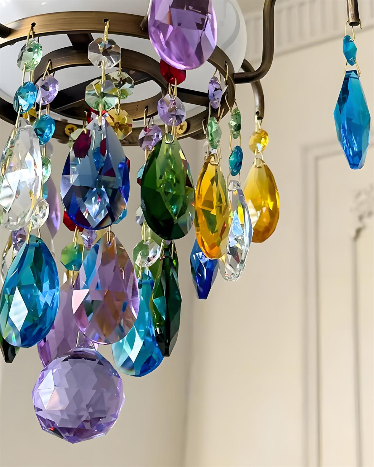 Candeeiro suspenso Jewel Drop