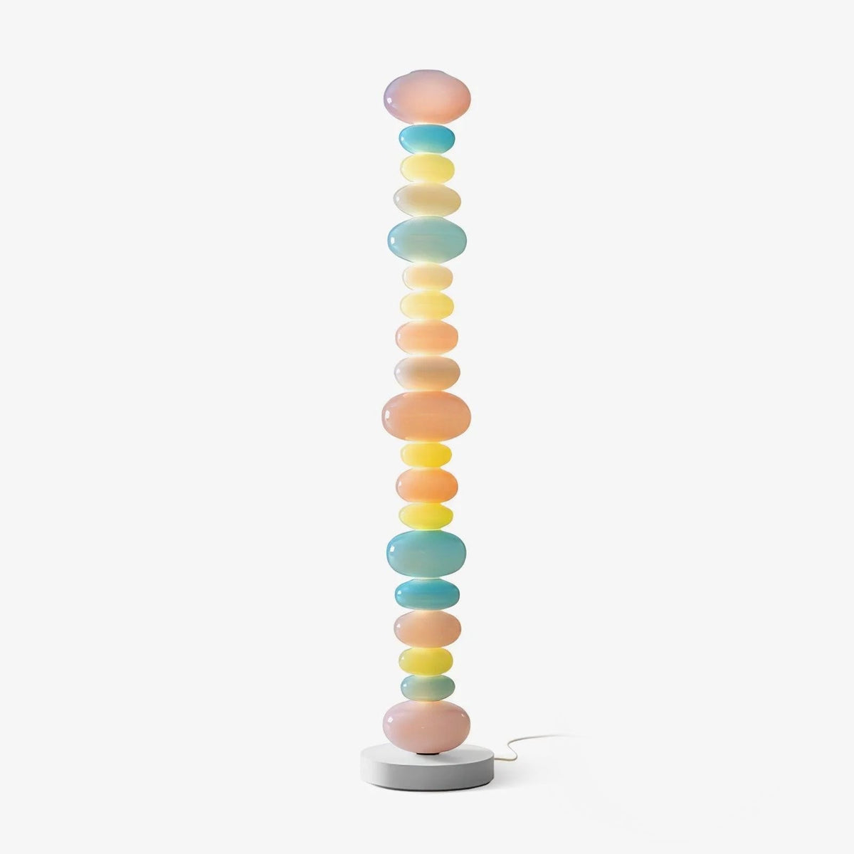 Avelare konstnärlig lekfull golvlampa i marmor