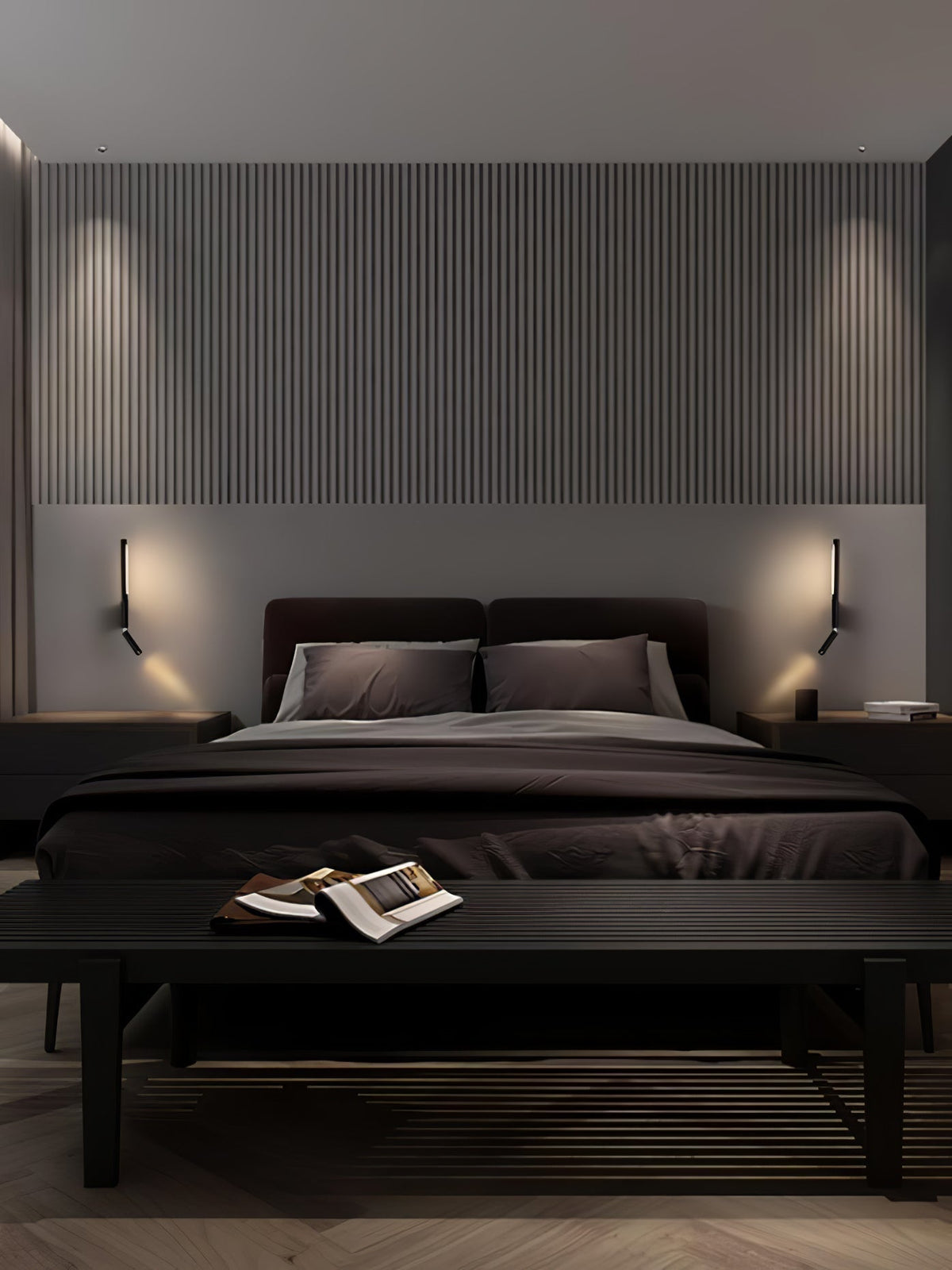 Melody modern minimalistisk LED-vägglampa