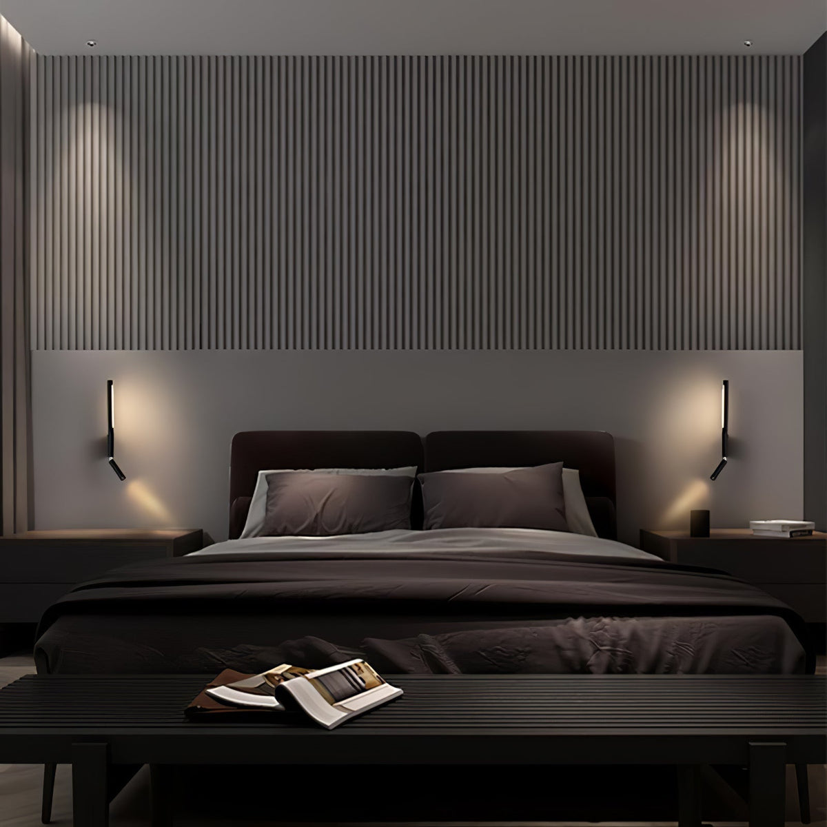 Melody modern minimalistisk LED-vägglampa