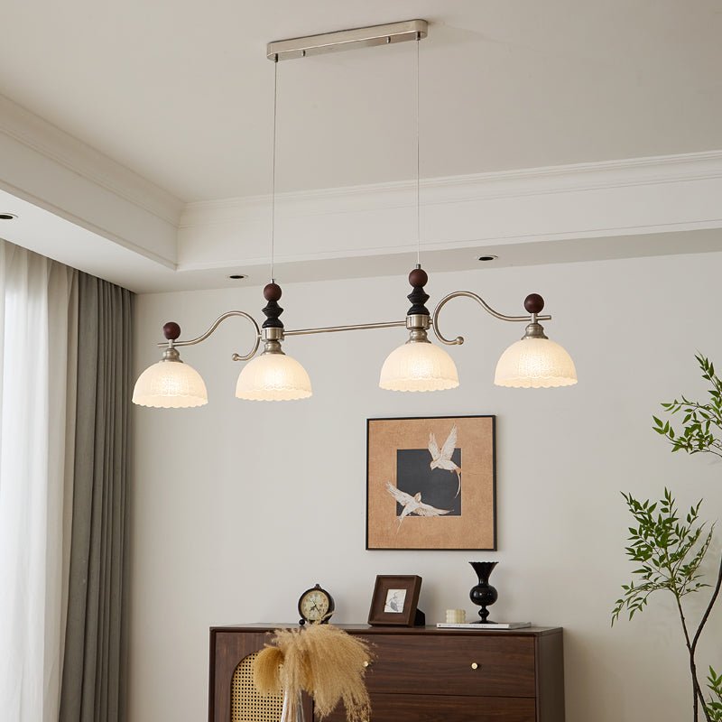 Ivvinisra Elegantti vintage-tyylinen saarekkeeseen sopiva puinen riippuvalaisin